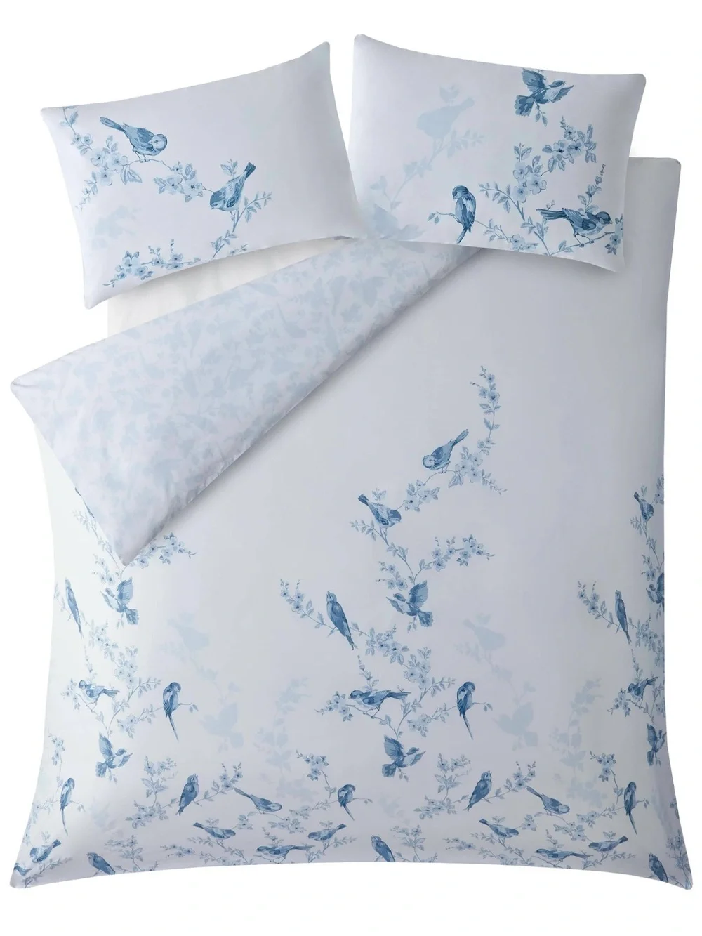 Cath Kidston British Birds Superking Duvet Cover Set NWT (reversible print)